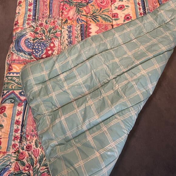 Collier Campbell Vintage 1991 Comforter Set Twin Size NIP Mediterranean Floral - Picture 9 of 13